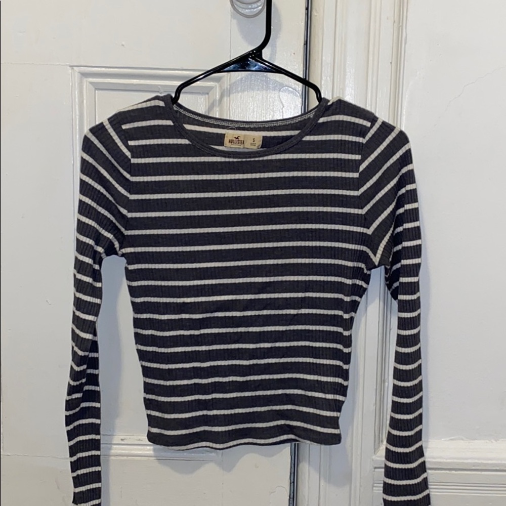 Striped long sleeve women’s top